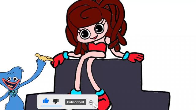 Mommy Long legs + Pusheen cat = Poppy Playtime chapter 3 | Animation cartoon смотреть онлайн