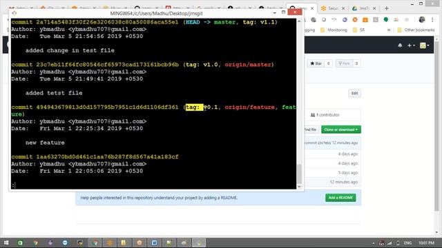 git | DevOps | git tutorial for beginners | git tags real-time use-cases | git tutorial #4 смотреть онлайн