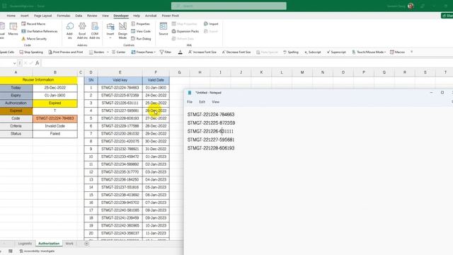 Set Expiration date of Excel File or Validation 2022 12 25 смотреть онлайн