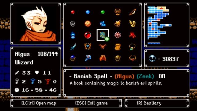 Astalon: Tears of the Earth 100% Item Intro смотреть онлайн