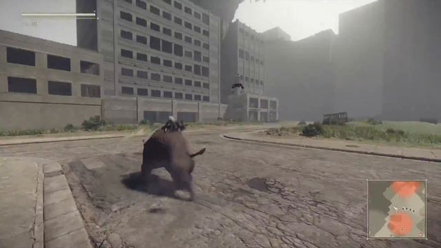 NieR:Automata Riding a Wild Boar Animals смотреть онлайн