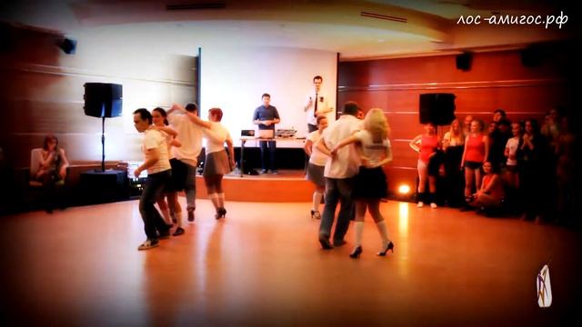 Los Amigos - Salsa Casino Show @ «Мокрые майки» - 2013 смотреть онлайн