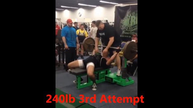 Derek Asack RPS New England 3/23/13 Powerlifting