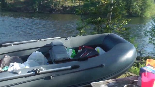 Путешествие по Ладоге на остров Валаам, на надувных лодках 1 часть, Travel to Valaam part 1 смотреть онлайн