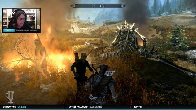 Streamed some Skyrim! - The Elder Scrolls V Special Edition смотреть онлайн