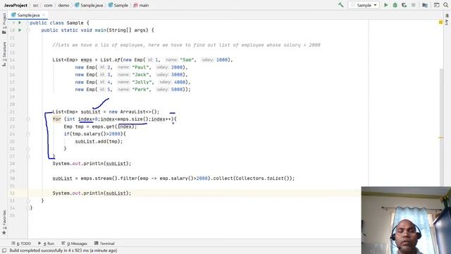 In Java Stream Collectors classes toList method смотреть онлайн