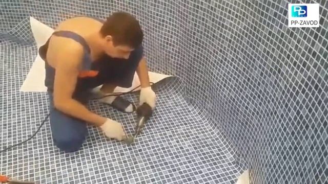Ремонт каркасного бассейна пленкой ПВХ смотреть онлайн
