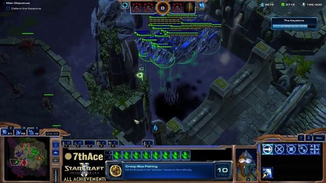 Creep Sea Fishing Mastery Achievement - Starcraft 2 Legacy of the Void смотреть онлайн