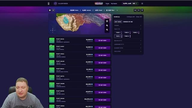 Illuvium ААА игра с открытым миром на блокчейне Etherium.