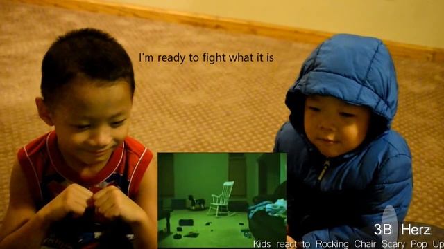 Kids react to Rocking Chair Scary Pop Up смотреть онлайн