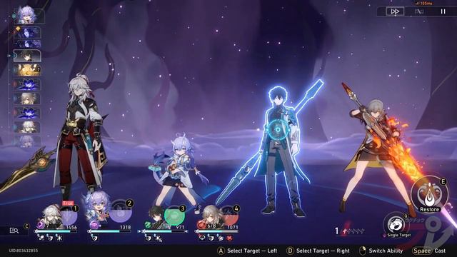 Honkai Star Rail 1.2: Phantylia The Undying Boss Fight смотреть онлайн
