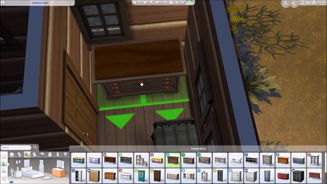 CAMP CRYSTAL LAKE - Friday the 13th | Sims 4 Speed Build смотреть онлайн