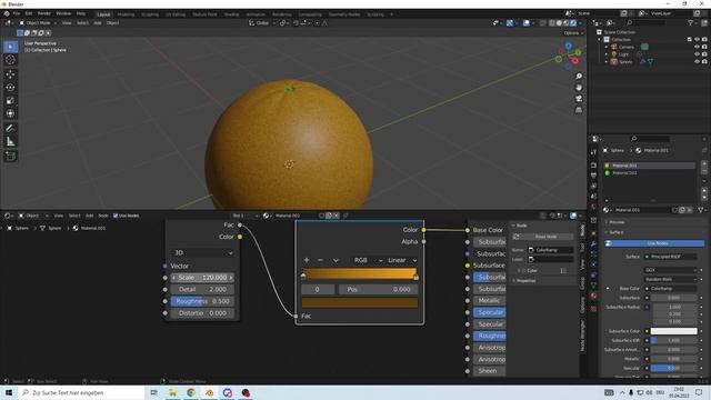 How to create an Orange in Blender in 1 Minute смотреть онлайн