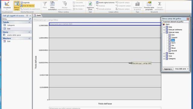 7.Come costruire un database con access.Come creare il grafico delle spese смотреть онлайн