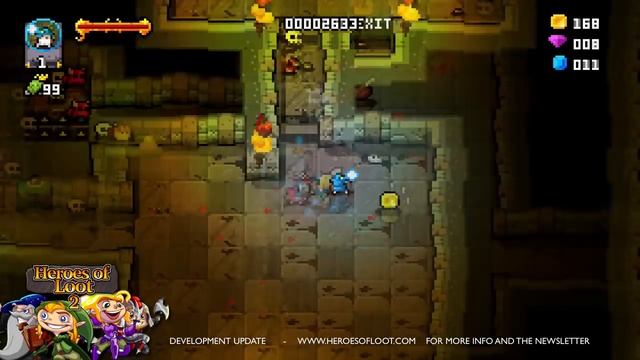 Heroes of Loot 2 - part 8: fire farts, crooked walls, and teleportation смотреть онлайн