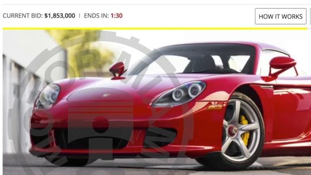 2005 Porsche Carrera GT смотреть онлайн