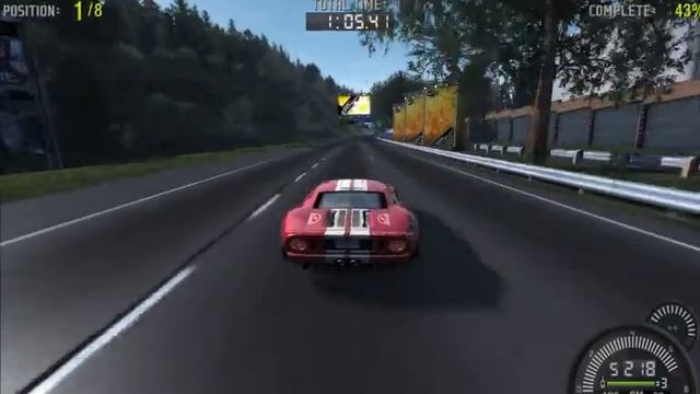 Need For Speed ProStreet Speed Challenge With Ford GT 40 on Nvidia 9600gso смотреть онлайн