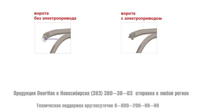 Где должны быть верхние ролики ворот смотреть онлайн