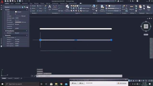 How to change line weight or line thickness in Autocad смотреть онлайн