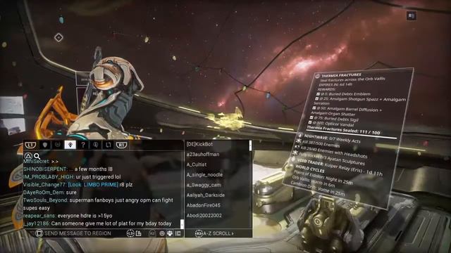 Warframe:The hunt for Limbo Prime смотреть онлайн