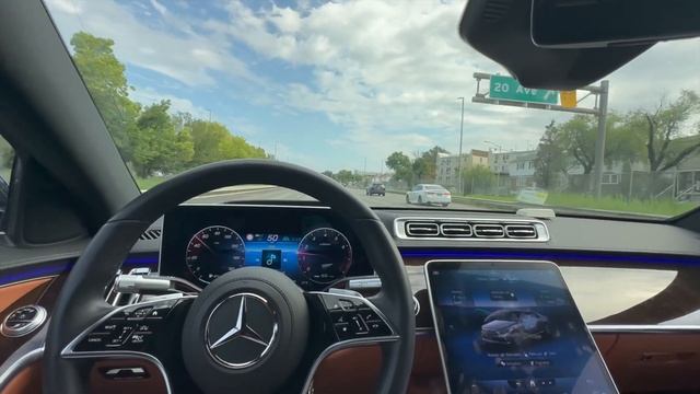2024 Mercedes-Benz AMG S580 -POV Drive in NYC? смотреть онлайн