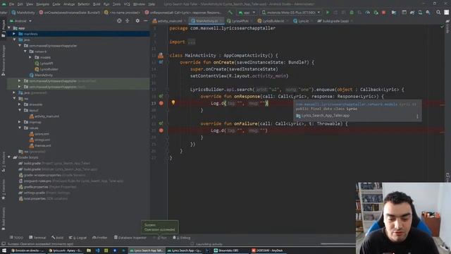 Taller de Android con Kotlin - Lyrics App смотреть онлайн