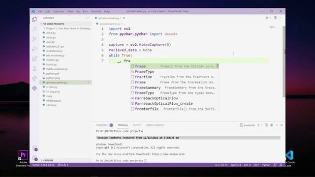 How to make your own QR Code Scanner with just 25 lines of code ll Learn Python ll Python projects смотреть онлайн
