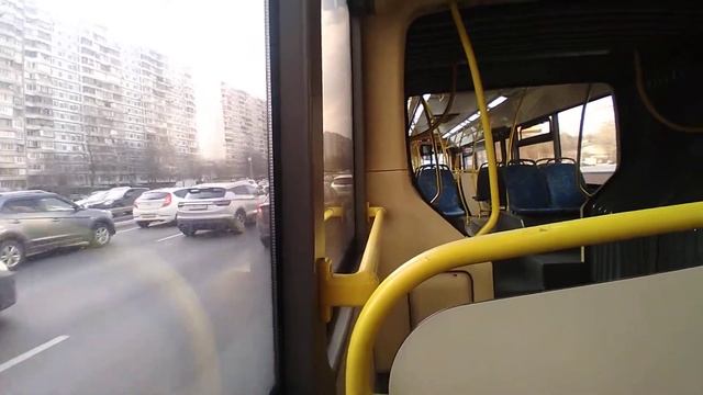 Мини поездка на автобусе лиаз 6213.65 по маршруту м89 до 6 мкр. загорья 171377 смотреть онлайн