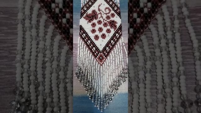 Beads gerdan 158. Гердан из бисера смотреть онлайн