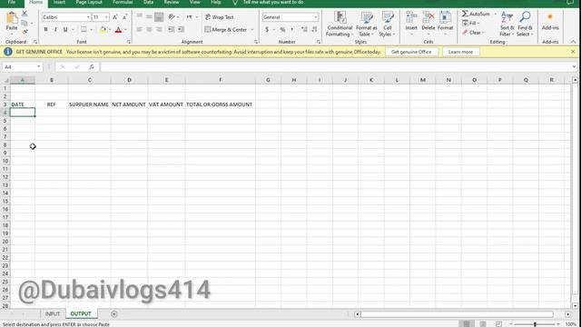 FTA VAT Return [input & output VAT] Calculation using MS Excel explain in Hindi and Urdu смотреть онлайн