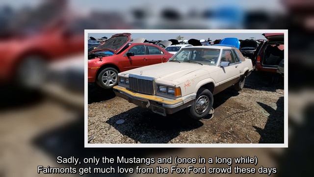 ✅ A 1981 Mercury Cougar XR-7, the Fox Ford cousin to the Mustang and Thunderbird that year, found смотреть онлайн
