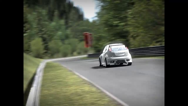 Need for Speed Shift - Ford Focus ST (RS Style) @ Nordschleife смотреть онлайн