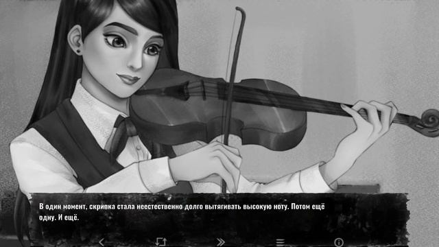 Полина играет на скрипке - Удалённая сцена (фанатская работа) | Tiny Bunny смотреть онлайн