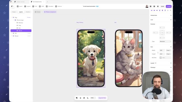 Scroll-based анимация за 7 минут во Framer