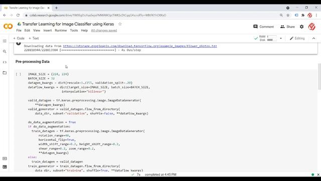 Transfer Learning Image Classifier using Keras смотреть онлайн