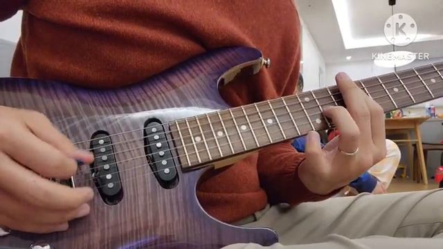 I'm alright guitar cover Ibanez SA260FM sample смотреть онлайн