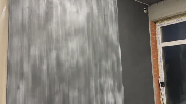Обалденный ? Эффект ВОДОПАДА _ Декоративная штукатурка своими руками. смотреть онлайн