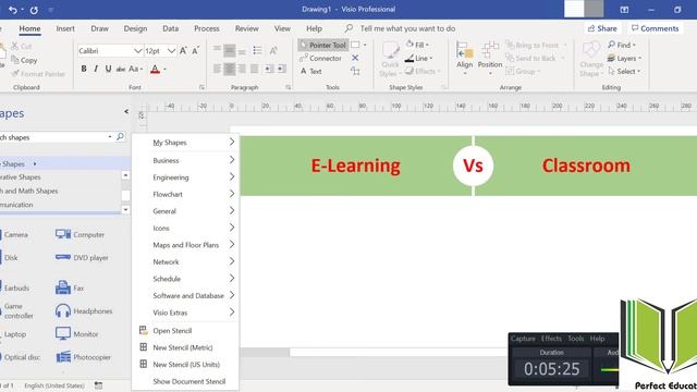 How to make Comparison Chart Using MS-Visio?? | in Hindi?? смотреть онлайн