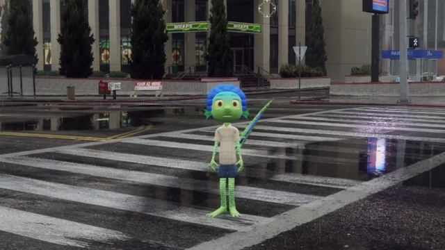 Surviving 99 Years As LUCA SEA MONSTER In GTA 5 смотреть онлайн