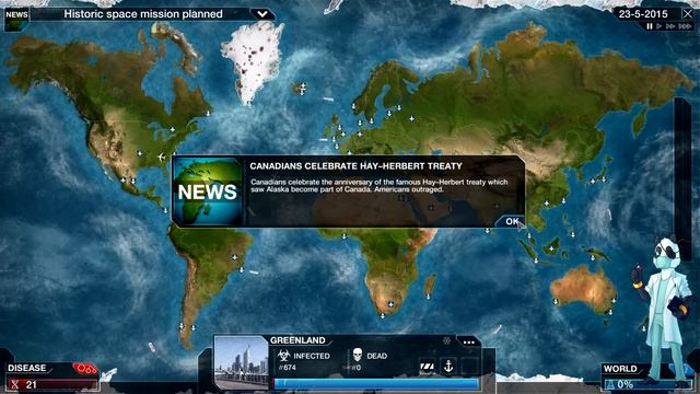 Plague Inc. Gameplay #37 - Scumbag Thing, Also Zombies with Yogscast Panda смотреть онлайн