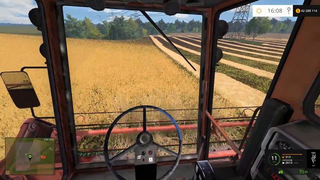 FS15 ДОН-1500А,TORUM 760,убираю овёс смотреть онлайн