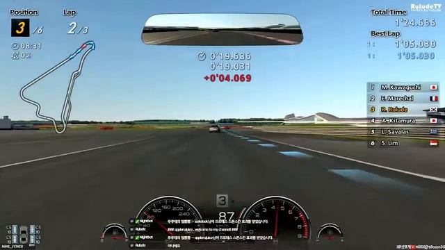 국내 B 프레시맨 : 레이스 2 | renault 5 turbo '80 | National B Freshman : Race 2 | Gran Turismo 6 смотреть онлайн