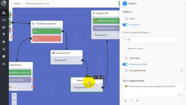 Как раскрутить Telegram канал через Яндекс Директ? Настройка рекламы с оплатой за подписку на канал смотреть онлайн