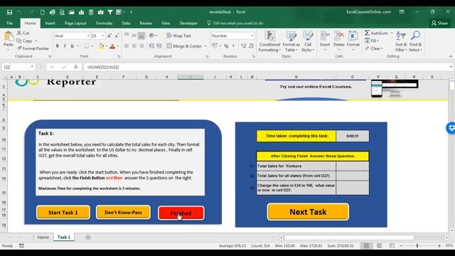 Test your Excel skills смотреть онлайн