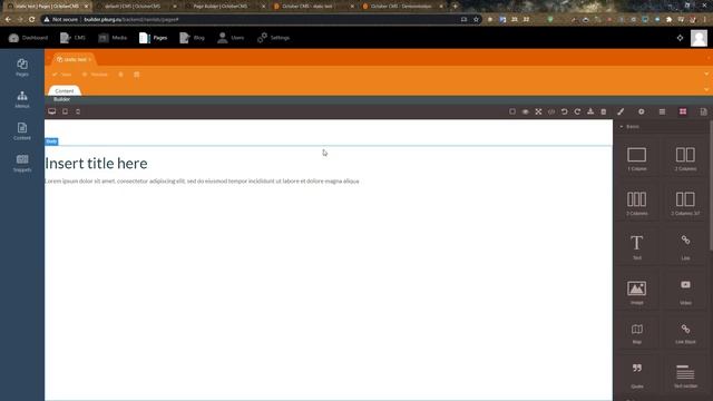 Added support for RainLab Translate plugin when using Page Builder together with Static Pages смотреть онлайн