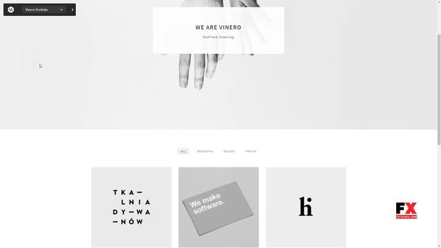 Vinero - Very Clean and Minimal Portfolio WordPress Theme Brayde смотреть онлайн