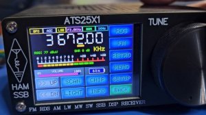 ATS25X1 + рамочная антенна. Радиолюбители на 80 метрах. Вечернее общение.
