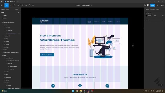 Introduction To Figma - Part 03/17 | Figma Frame and Figma Grid System | Figma for beginners смотреть онлайн