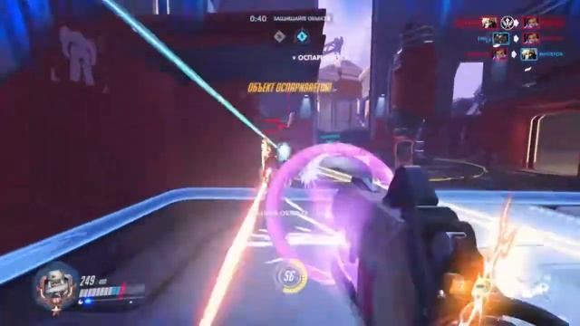 Overwatch (На слабом ноутбуке через Playkey) Вечерний КрабсТВ.Рандом.Двойной гол от Люсио. смотреть онлайн