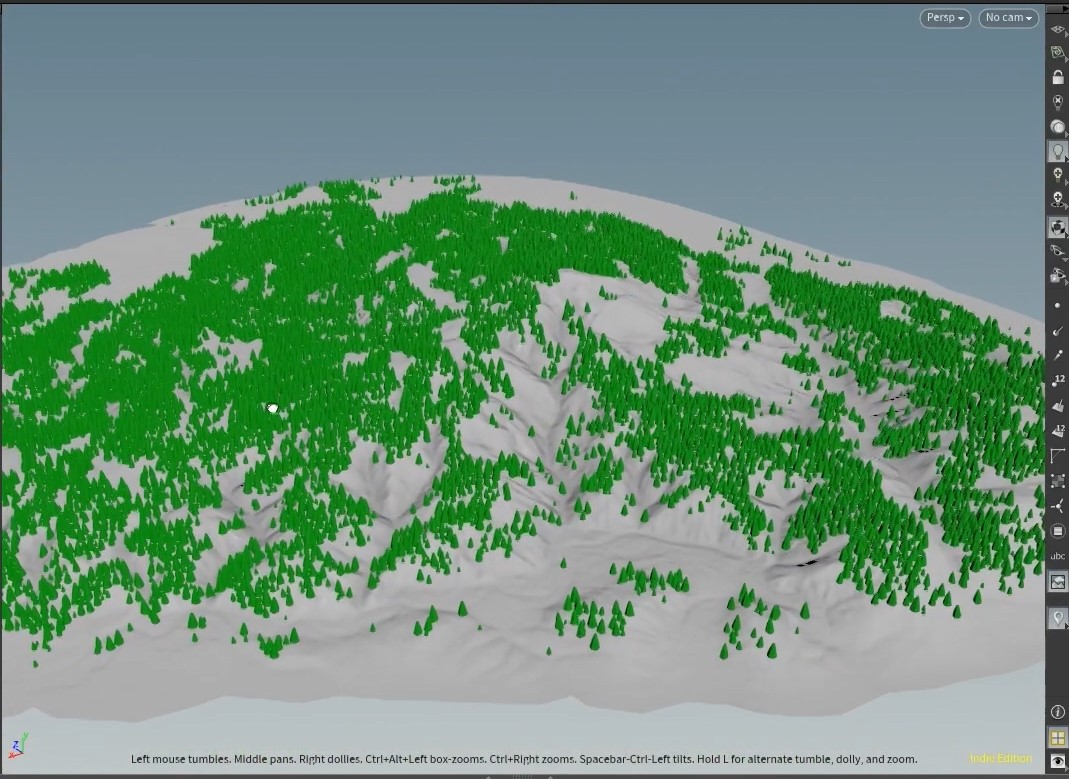 31 - Завершение создания и сохранения HDA ландшафта основанный на данных из реального мира в Houdini смотреть онлайн